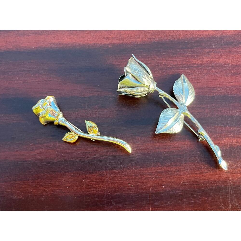 VTG Floral Brooch Lot of 6 Sarah Coventry K&T More Boho Cottage Core - Picture 6 of 10
